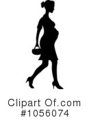 Pregnant Clipart #1056074 by Pams Clipart