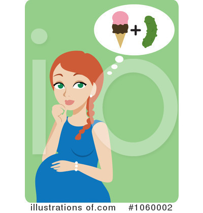 Royalty-Free (RF) Pregnant Clipart Illustration by Rosie Piter - Stock Sample #1060002