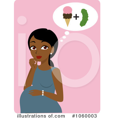 Royalty-Free (RF) Pregnant Clipart Illustration by Rosie Piter - Stock Sample #1060003