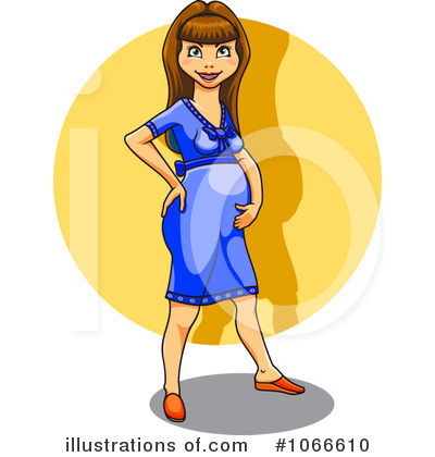 Pregnant Clipart #1066610 by Vector Tradition SM