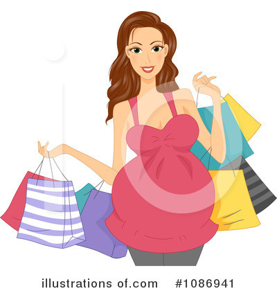 Shopping Bags Clipart #1086941 by BNP Design Studio