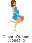 Pregnant Clipart #1086942 by BNP Design Studio