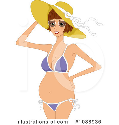 Royalty-Free (RF) Pregnant Clipart Illustration by BNP Design Studio - Stock Sample #1088936