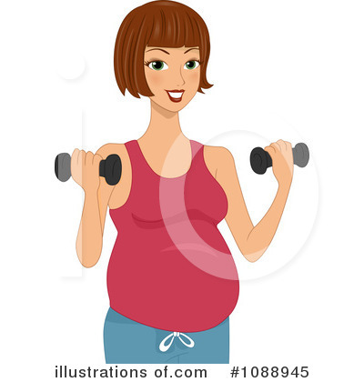 Royalty-Free (RF) Pregnant Clipart Illustration by BNP Design Studio - Stock Sample #1088945