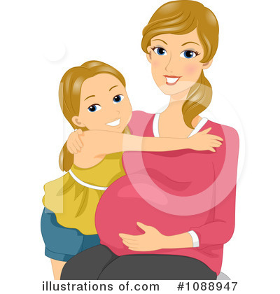 Royalty-Free (RF) Pregnant Clipart Illustration by BNP Design Studio - Stock Sample #1088947