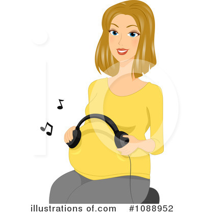 Royalty-Free (RF) Pregnant Clipart Illustration by BNP Design Studio - Stock Sample #1088952