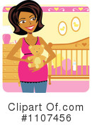Pregnant Clipart #1107456 by Amanda Kate