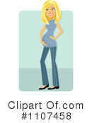 Pregnant Clipart #1107458 by Amanda Kate