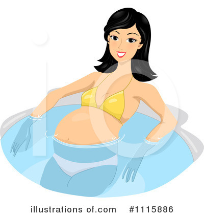 Royalty-Free (RF) Pregnant Clipart Illustration by BNP Design Studio - Stock Sample #1115886