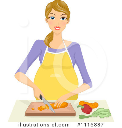 Royalty-Free (RF) Pregnant Clipart Illustration by BNP Design Studio - Stock Sample #1115887