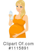 Pregnant Clipart #1115891 by BNP Design Studio