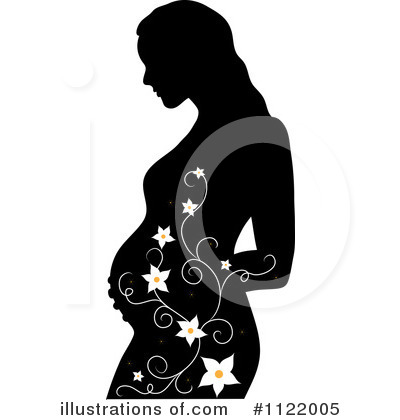 Royalty-Free (RF) Pregnant Clipart Illustration by Pams Clipart - Stock Sample #1122005