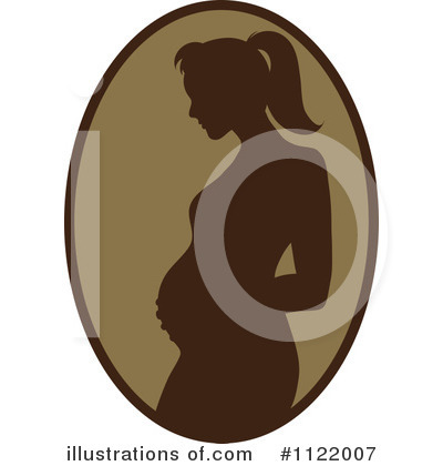 Pregnant Clipart #1122007 by Pams Clipart