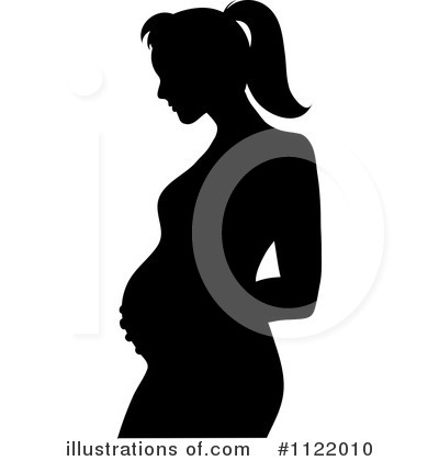 Royalty-Free (RF) Pregnant Clipart Illustration by Pams Clipart - Stock Sample #1122010