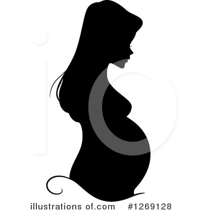 Silhouetted Woman Clipart #1269128 by BNP Design Studio