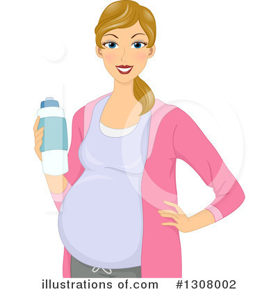 Royalty-Free (RF) Pregnant Clipart Illustration by BNP Design Studio - Stock Sample #1308002