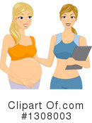 Pregnant Clipart #1308003 by BNP Design Studio