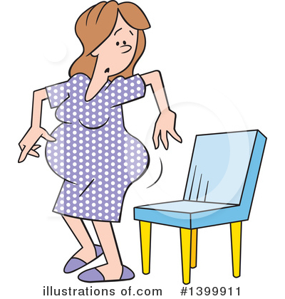 Chair Clipart #1399911 by Johnny Sajem