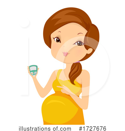 Royalty-Free (RF) Pregnant Clipart Illustration by BNP Design Studio - Stock Sample #1727676