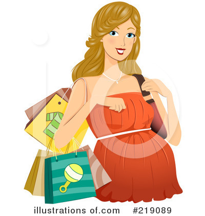 Royalty-Free (RF) Pregnant Clipart Illustration by BNP Design Studio - Stock Sample #219089