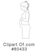Pregnant Clipart #80433 by Pams Clipart
