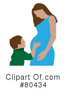 Pregnant Clipart #80434 by Pams Clipart