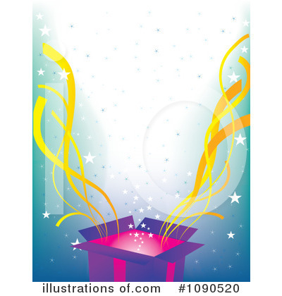 Royalty-Free (RF) Present Clipart Illustration by Maria Bell - Stock Sample #1090520