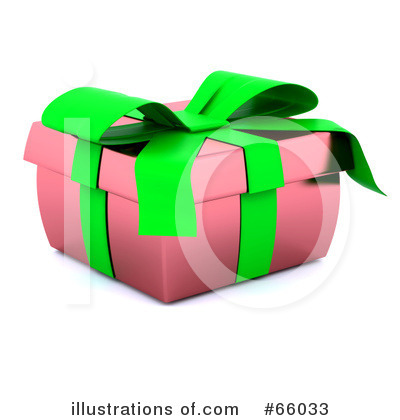 Royalty-Free (RF) Present Clipart Illustration by KJ Pargeter - Stock Sample #66033