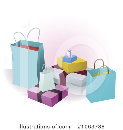 Shopping Bag Clipart #1063788 by AtStockIllustration
