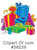 Presents Clipart #38239 by Alex Bannykh