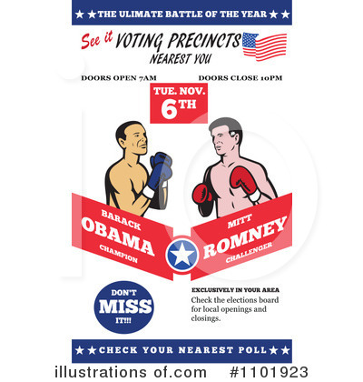Royalty-Free (RF) Presidential Election Clipart Illustration by patrimonio - Stock Sample #1101923