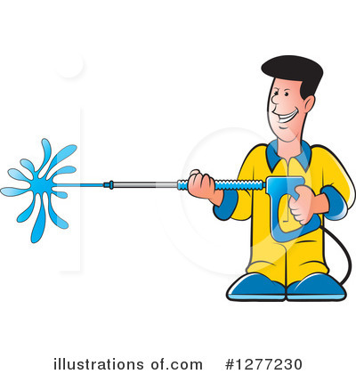 Pressure Washer Clipart #1277230 by Lal Perera