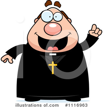 Priest Clipart #1116963 by Cory Thoman