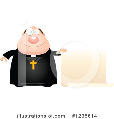 Priest Clipart #1235614 by Cory Thoman