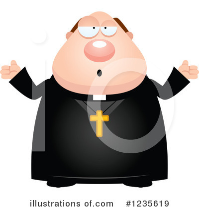 Priest Clipart #1235619 by Cory Thoman