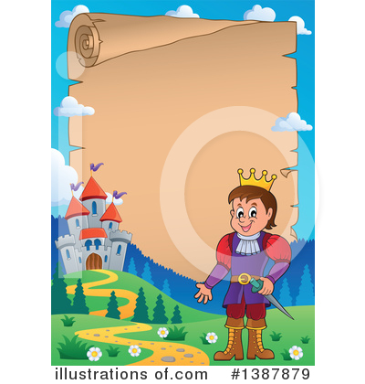 Royalty-Free (RF) Prince Clipart Illustration by visekart - Stock Sample #1387879