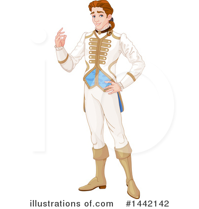 Royalty-Free (RF) Prince Clipart Illustration by Pushkin - Stock Sample #1442142