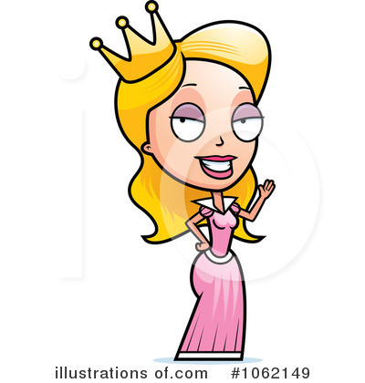 Royalty-Free (RF) Princess Clipart Illustration by Cory Thoman - Stock Sample #1062149