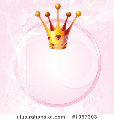 Royalty-Free (RF) Princess Clipart Illustration by Pushkin - Stock Sample #1067303