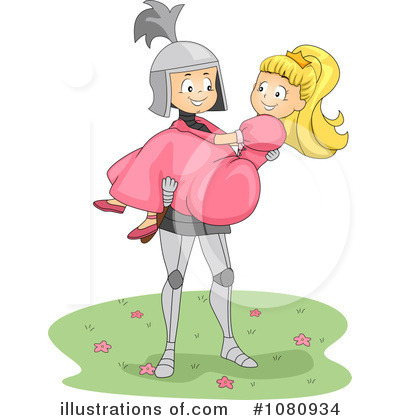 Royalty-Free (RF) Princess Clipart Illustration by BNP Design Studio - Stock Sample #1080934