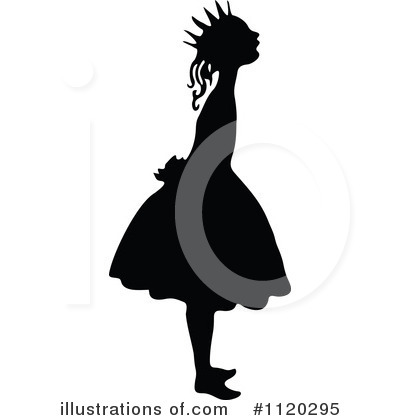 Royalty-Free (RF) Princess Clipart Illustration by Prawny Vintage - Stock Sample #1120295