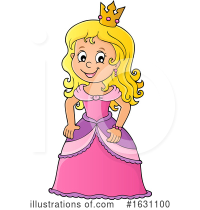Royalty-Free (RF) Princess Clipart Illustration by visekart - Stock Sample #1631100