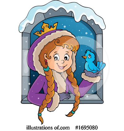 Royalty-Free (RF) Princess Clipart Illustration by visekart - Stock Sample #1695080