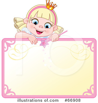 Royalty-Free (RF) Princess Clipart Illustration by Pushkin - Stock Sample #66908