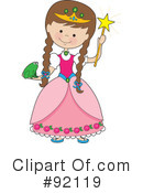 Princess Clipart #92119 by Maria Bell