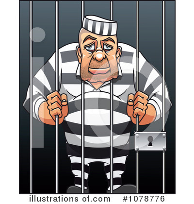 Royalty-Free (RF) Prisoner Clipart Illustration by Vector Tradition SM - Stock Sample #1078776