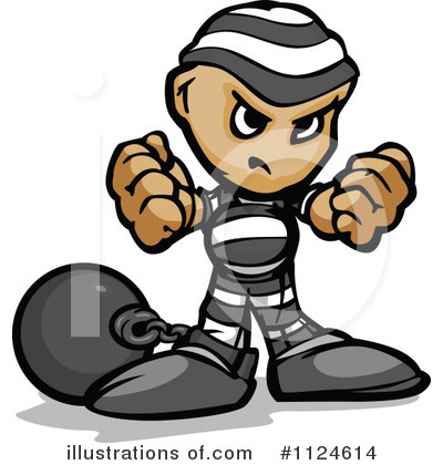 Arrested Clipart #1124614 by Chromaco