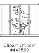 Prisoner Clipart #440569 by toonaday