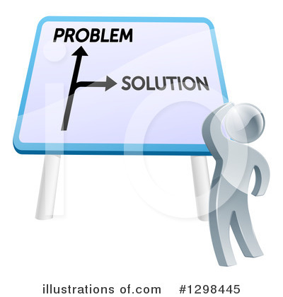 Royalty-Free (RF) Problem Clipart Illustration by AtStockIllustration - Stock Sample #1298445