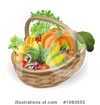 Groceries Clipart #1083555 by AtStockIllustration